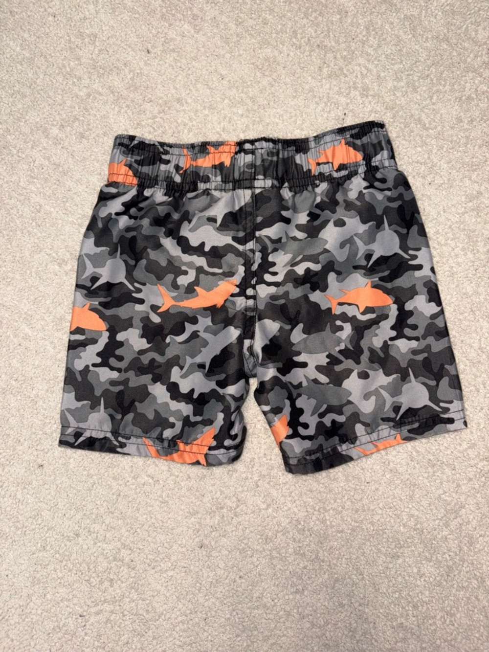 Hurley Boys Sharkbait Camo Swim Trunks - Size 2T - Picture 2 of 3
